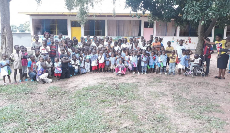 Una scuola dell'infanzia per i bambini di Mbuji Mayi